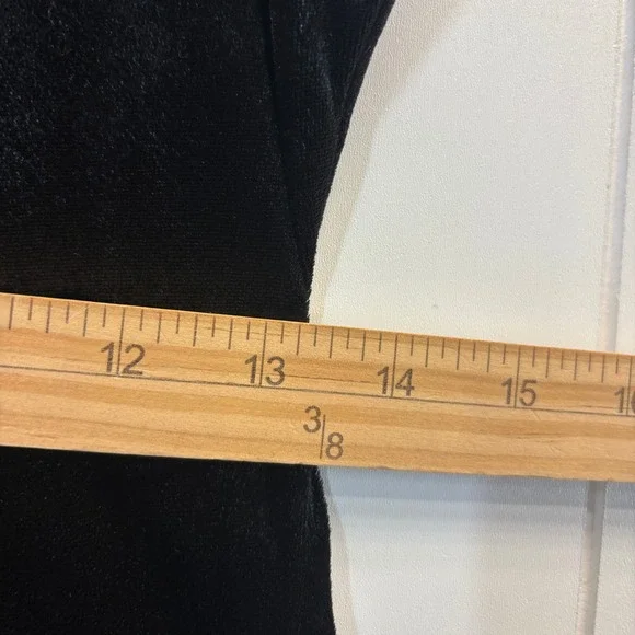 Women Y2K Festival Fairy Grunge Velvet Lace Slip Dress Size S Indie Butterfly - Picture 5 of 8